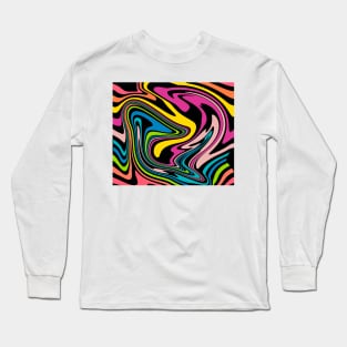 Colors Simple Stripe Long Sleeve T-Shirt